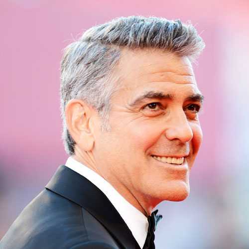  George Clooney peinados 