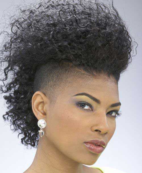 cortes de pelo corto para las mujeres Negro 2016-15