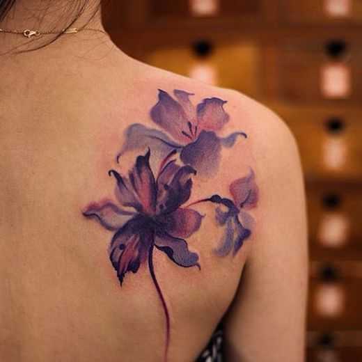 magníficos de la flor diseños de tatuajes