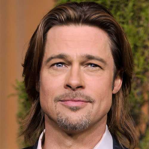 Brad Pitt Undercut