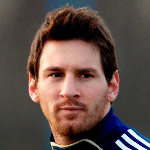 Leo Messi peinados - el pelo más largo