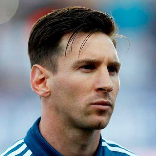 Lionel Messi pelo - Corte de pelo corto