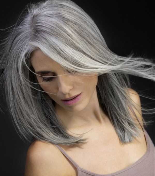 estilos de cabello gris inspirador para las mujeres que tratan de 20.160.201