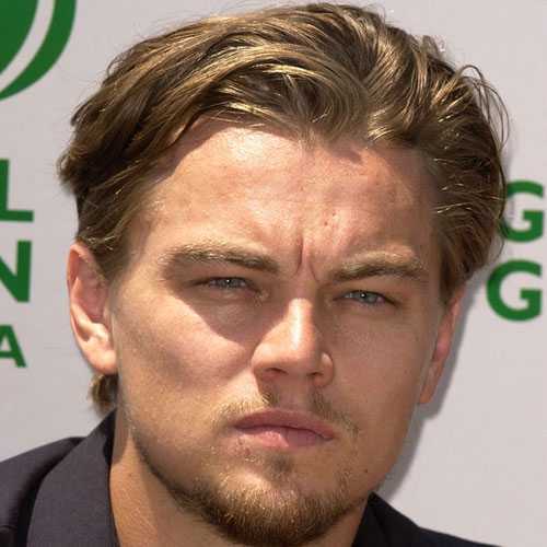 Leonardo DiCaprio largos peinados