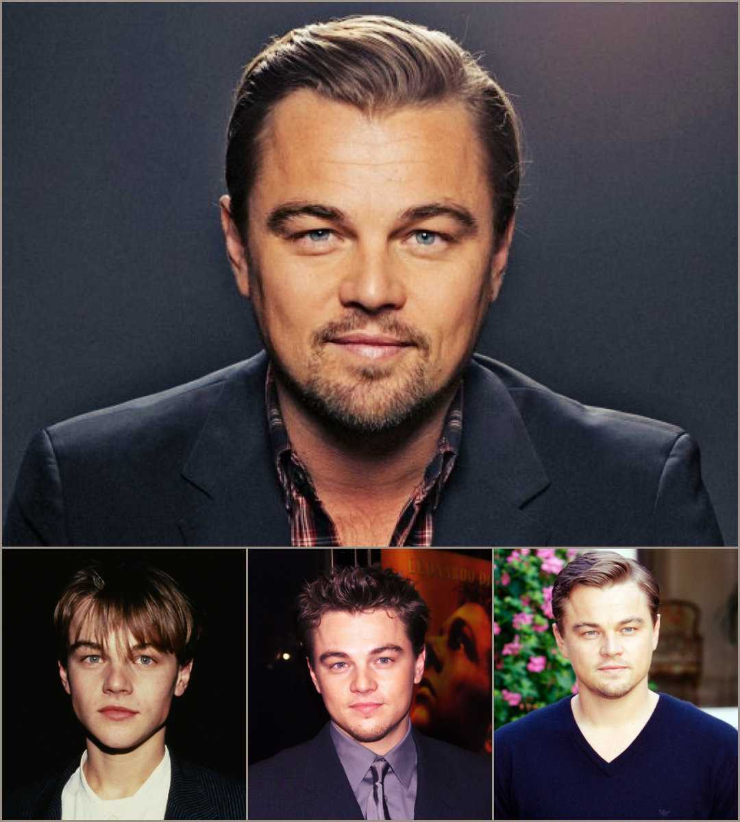 peinados para hombre de Leonardo DiCaprio