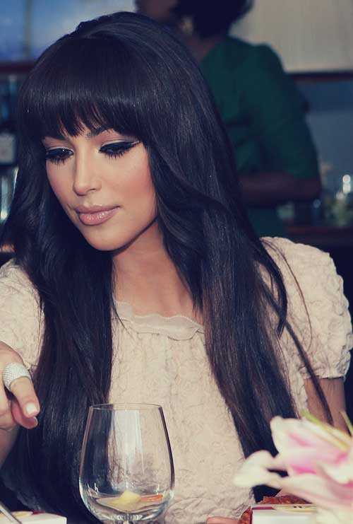 Celebrity Hairstyles with Bangs